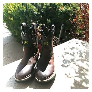 Kids John Deere Boots Size 10